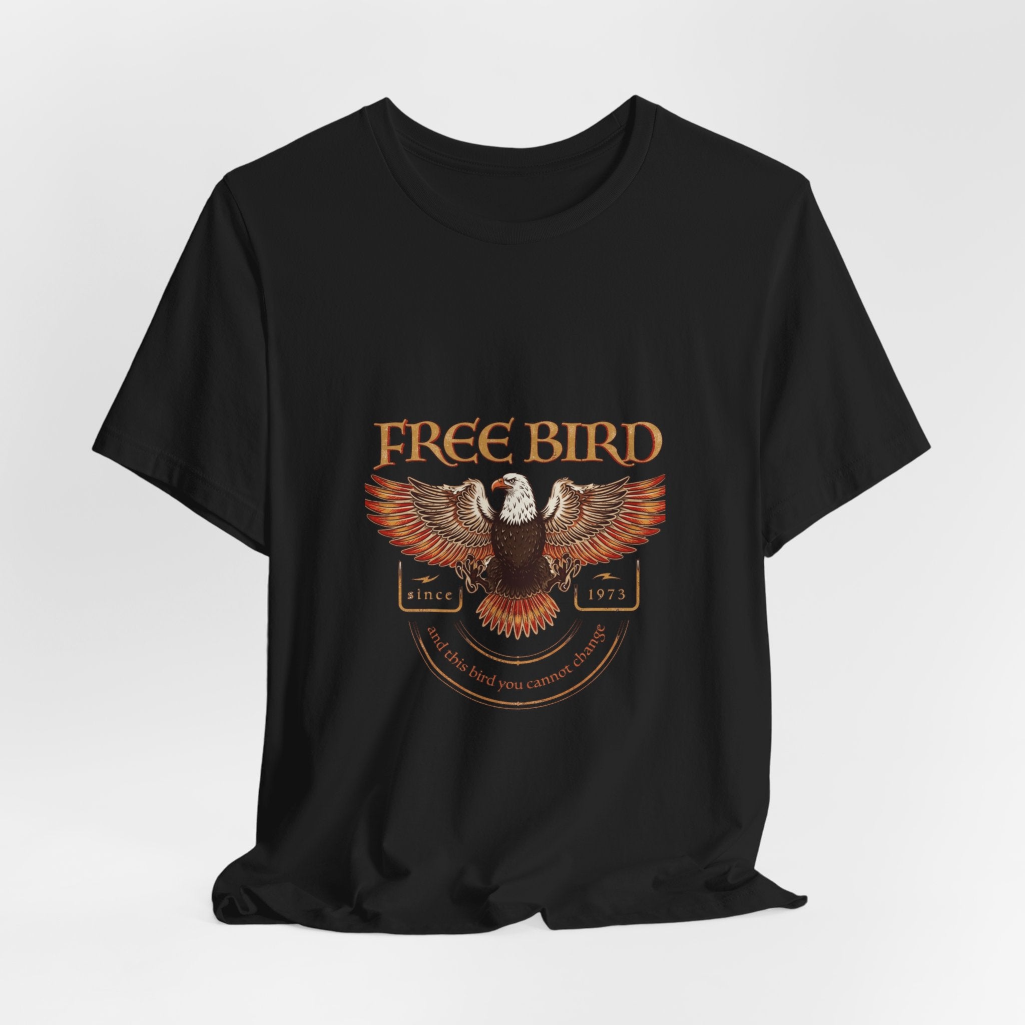 Free Bird Eagle Graphic Tee — Vintage ki American Bald Eagle T‑Shirt