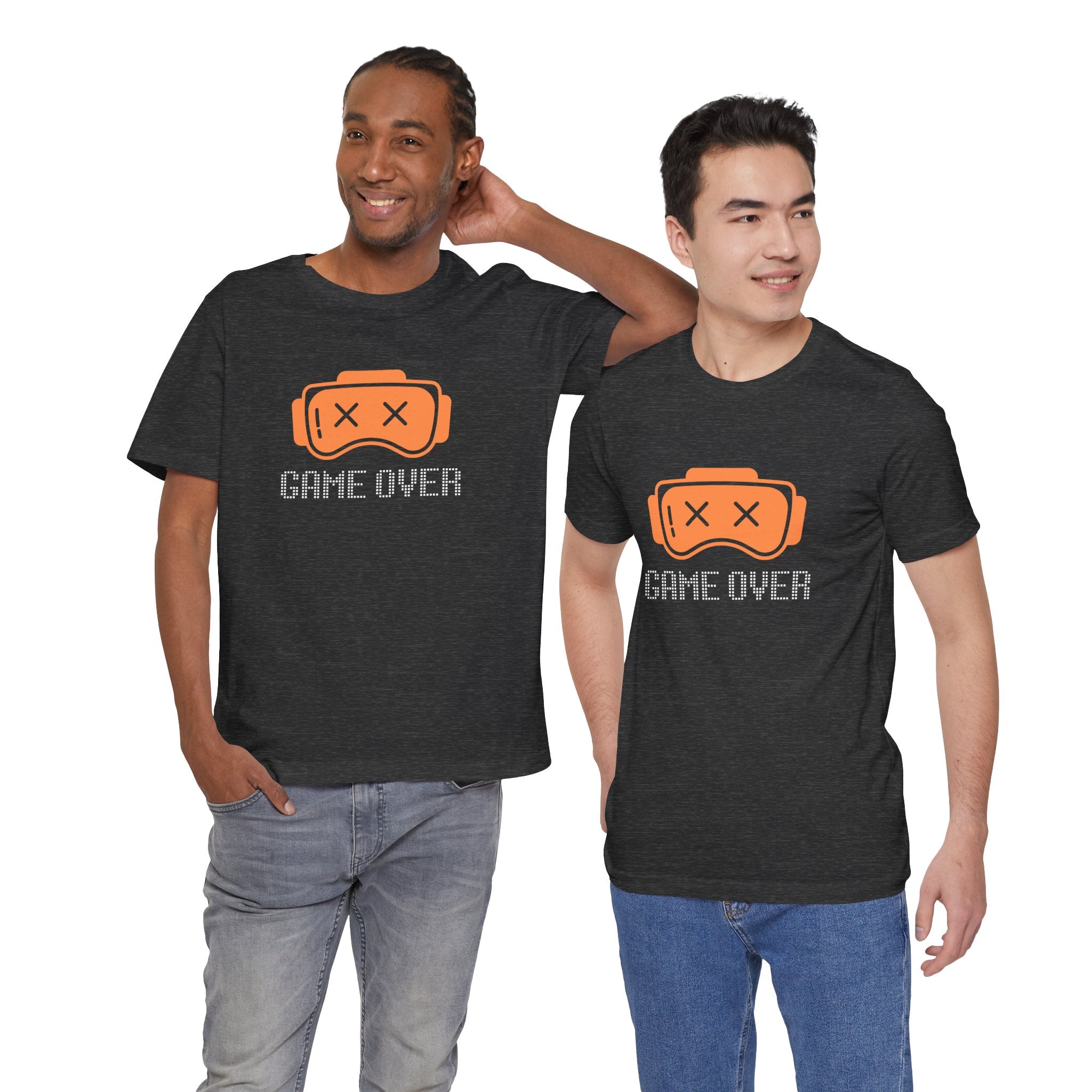 Game Over Tee - Retro VR Controller Graphic T-Shirt