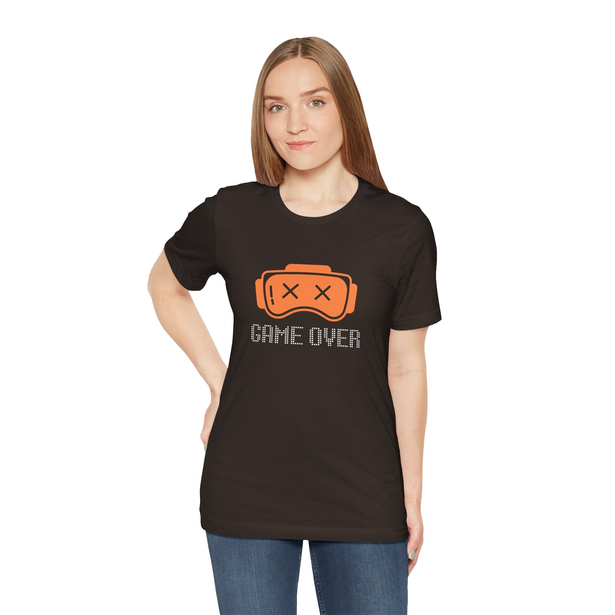 Game Over Tee - Retro VR Controller Graphic T-Shirt