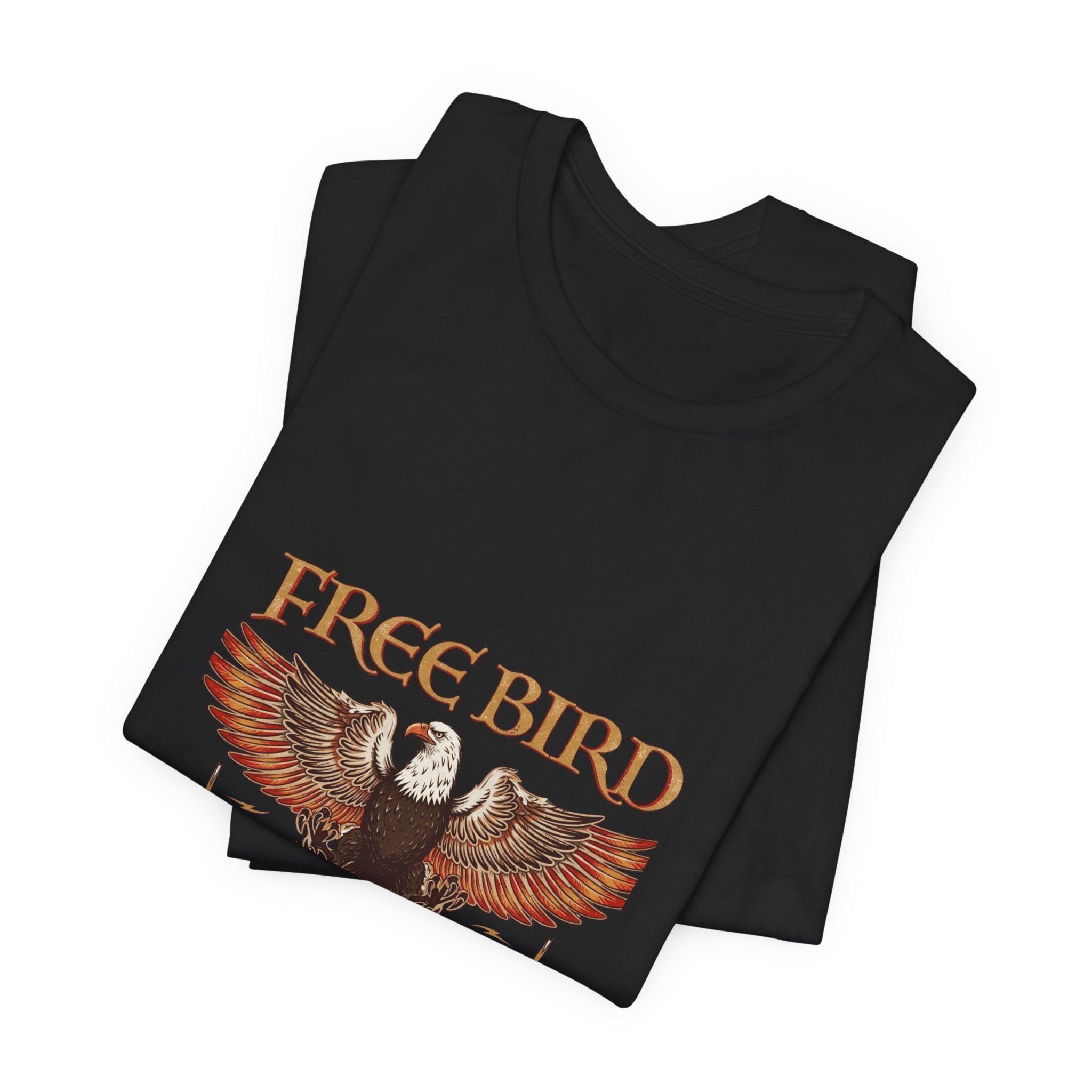 Free Bird Eagle Graphic Tee — Vintage ki American Bald Eagle T‑Shirt