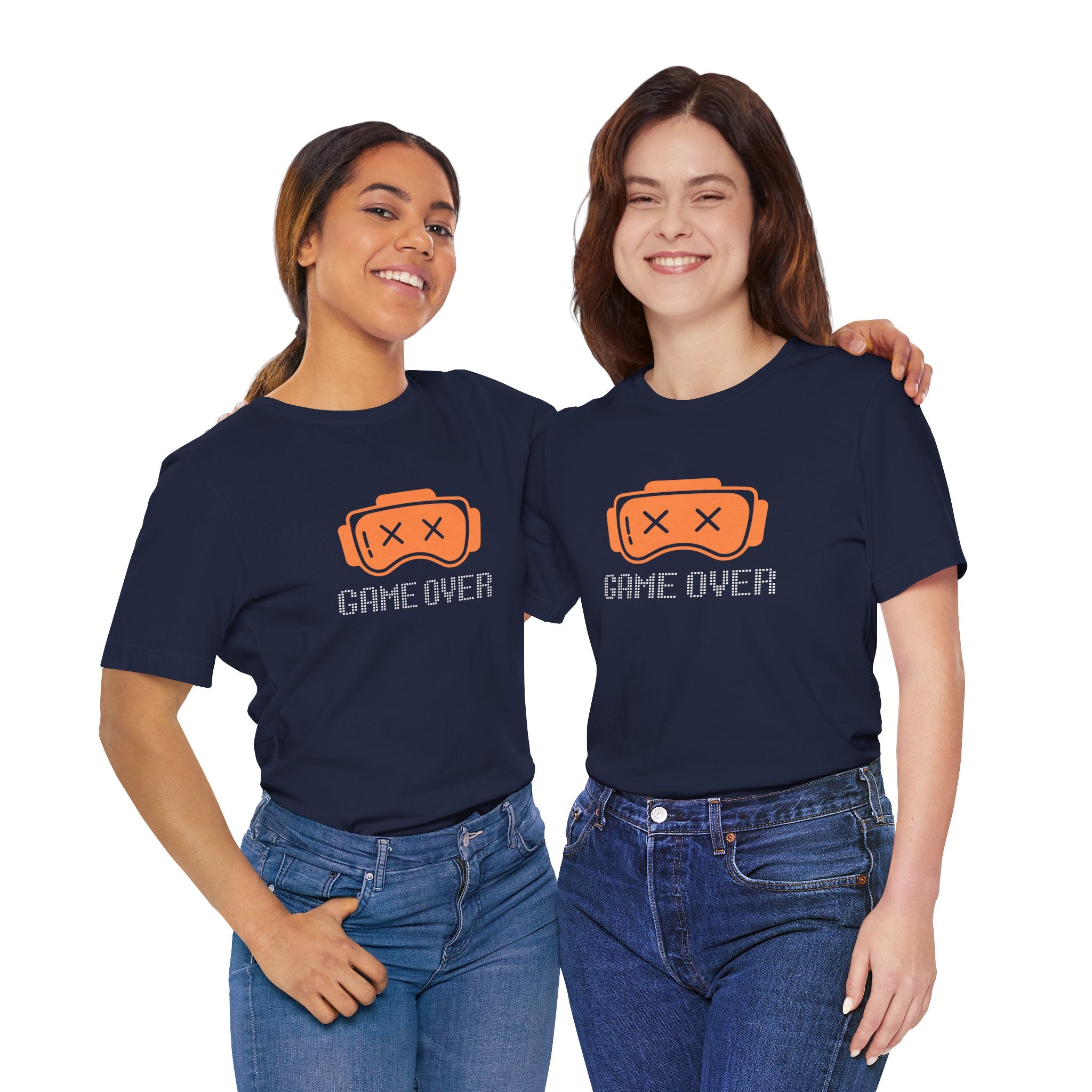 Game Over Tee - Retro VR Controller Graphic T-Shirt